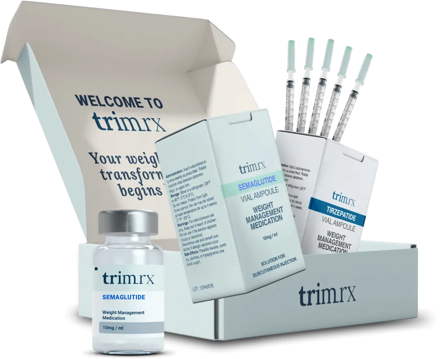 TrimRx personalized weight management and TrimRx care options